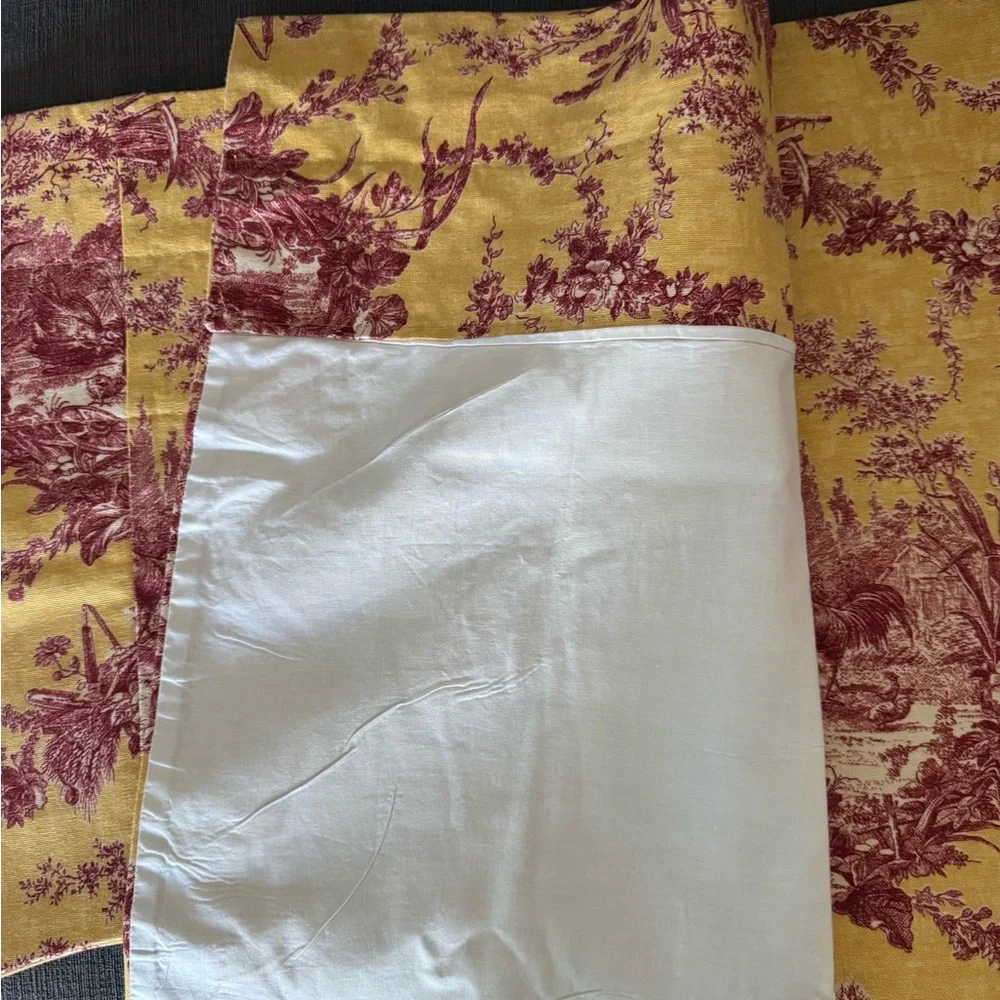 3 toile valences - Picture 3 of 3